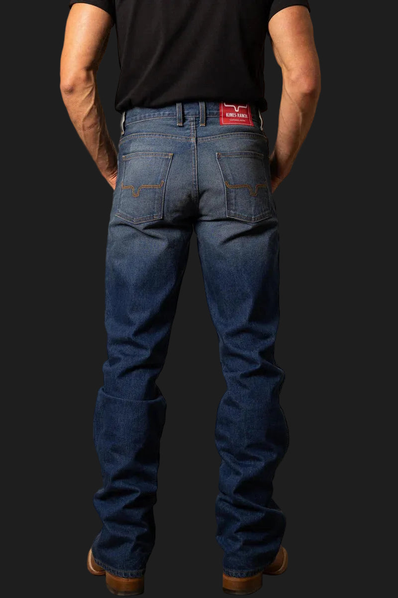 Kimes Ranch Mens Stewart Jeans: Blue