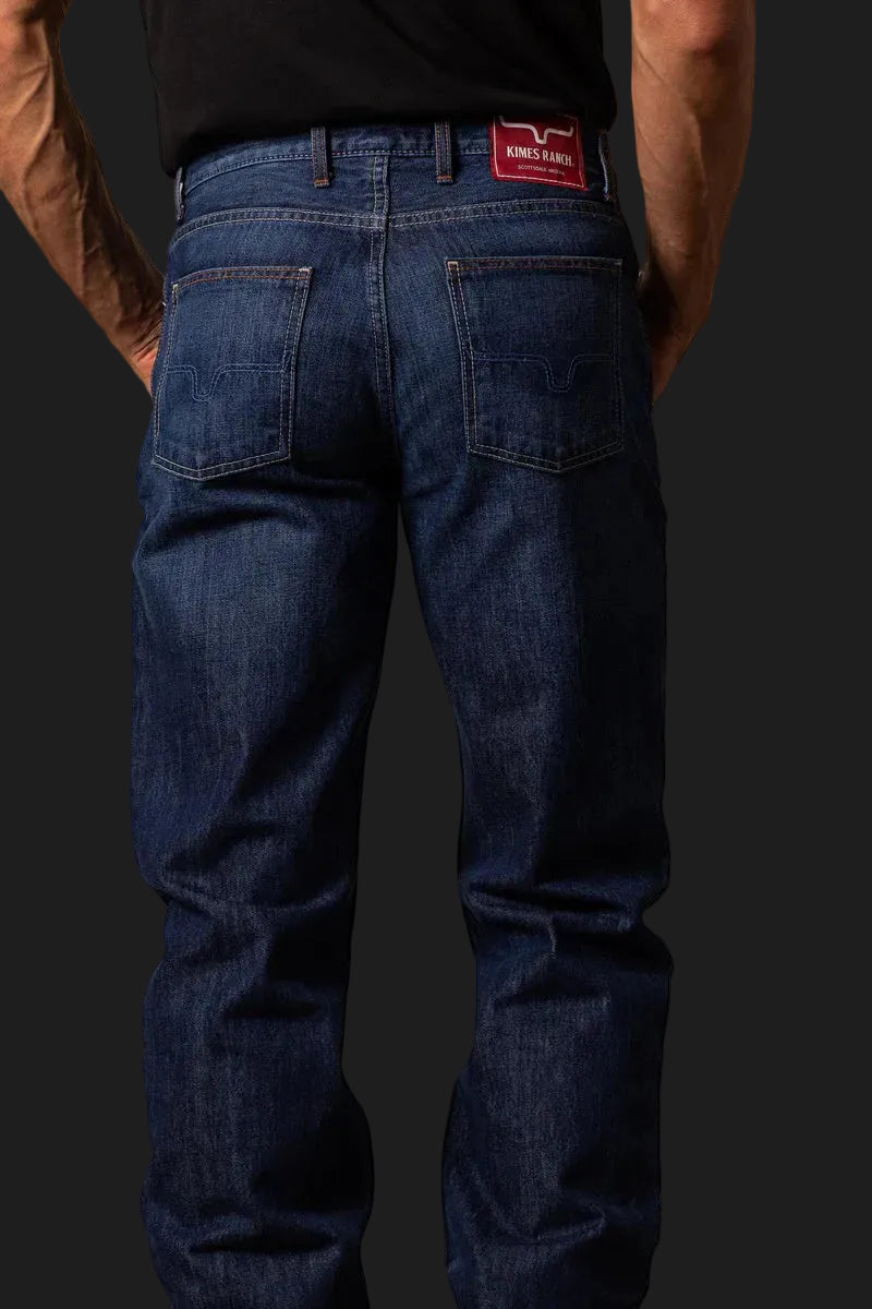 Kimes Ranch Mens Dillon Jeans: Blue