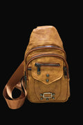 Desheng Crossbody Sling Bag: Yellow