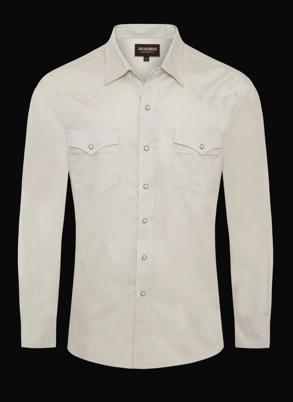 Men's Western Solid Twill Shirt