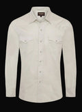 Men's Western Solid Twill Shirt