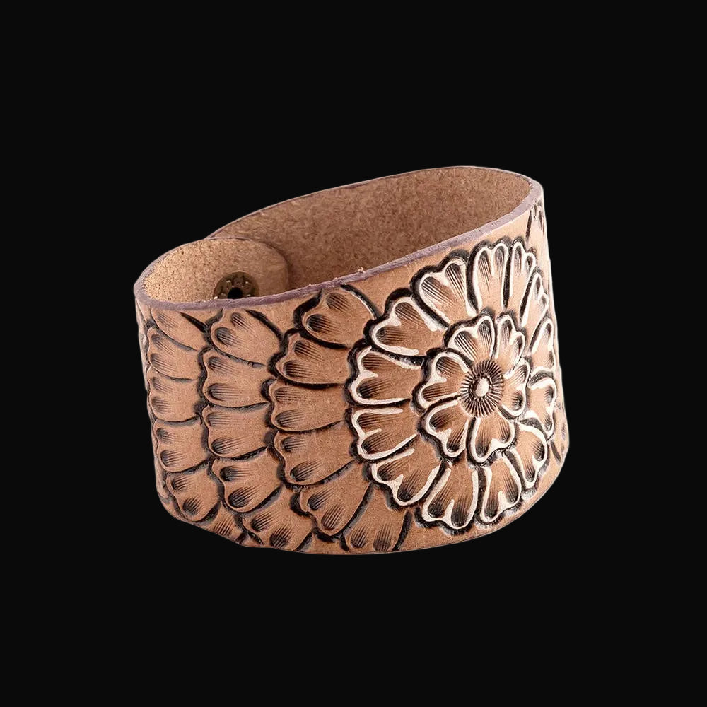 Flower of My Sun Cuff Bracelet