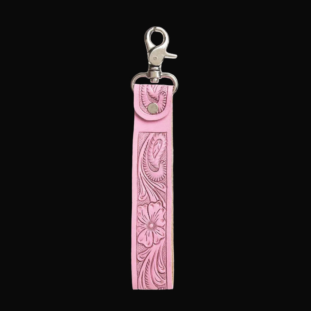 Blooming Meadow Key Fob in Pink
