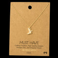 Fame Accessories Cowboy Boots Pendant Necklace