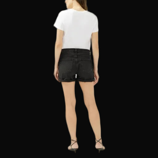 RELAXED BOYFRIEND SHORT BLACK product photo 2