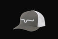 Weekly Trucker Hat Charcoal/White