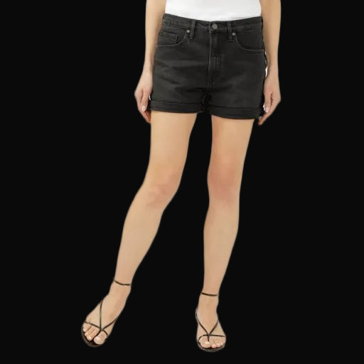 RELAXED BOYFRIEND SHORT BLACK product photo 5