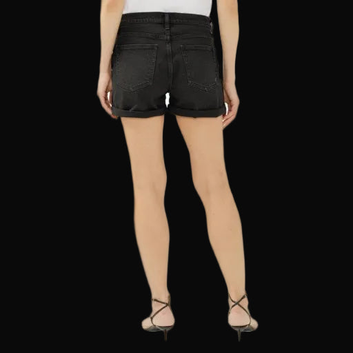 RELAXED BOYFRIEND SHORT BLACK product photo 6